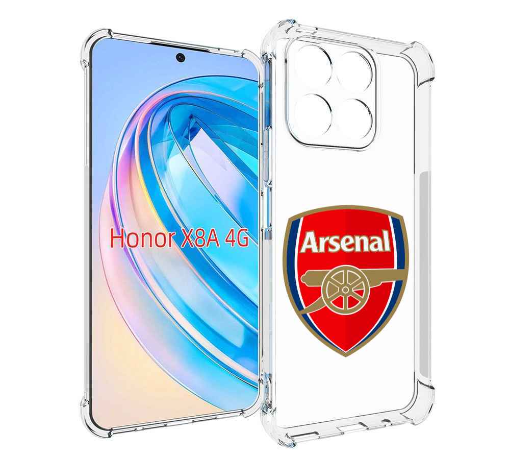 

Чехол MyPads ФК Арсенал логотип для Honor X8a, Tocco