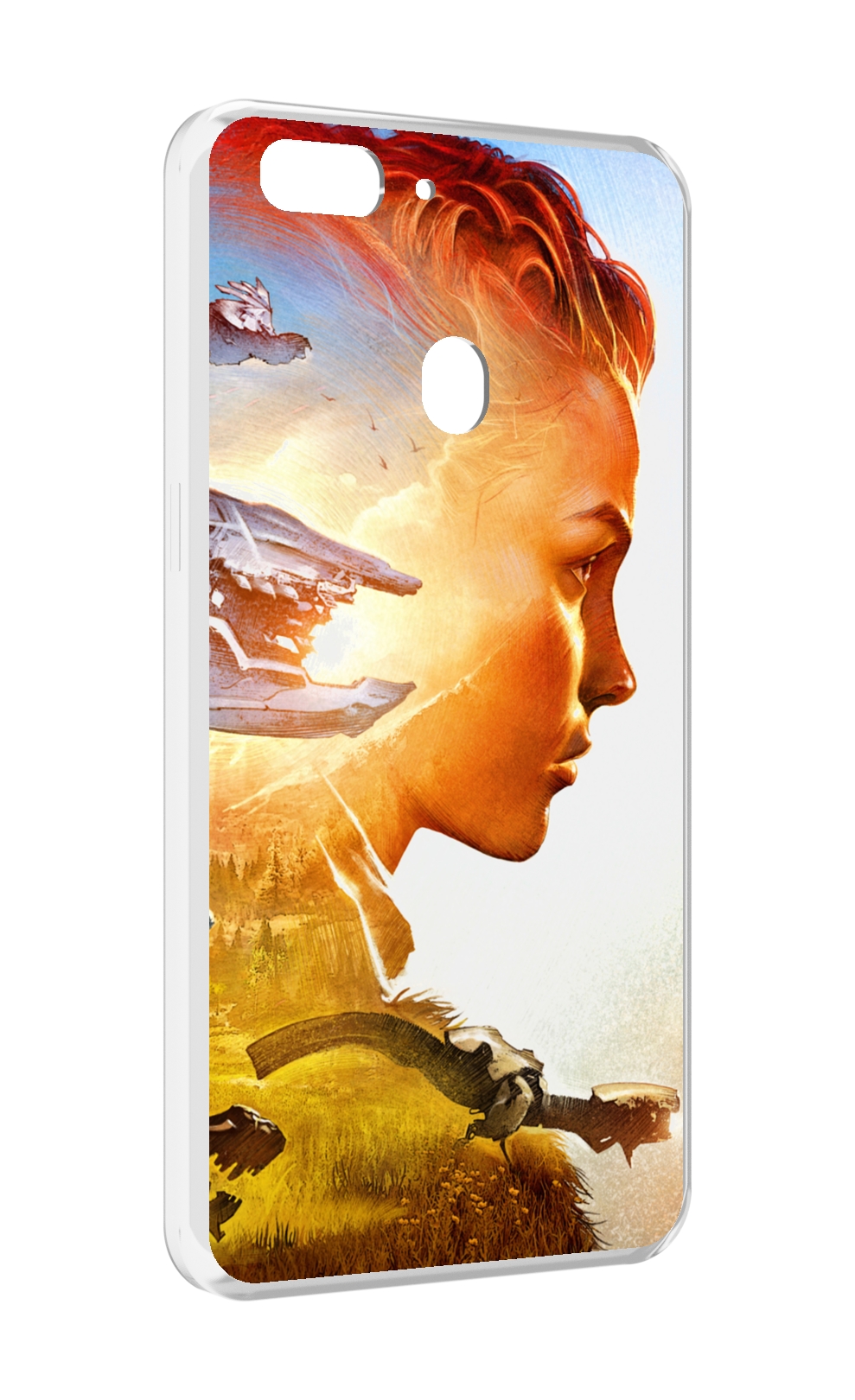 

Чехол MyPads Horizon Zero Dawn art для Oppo Realme 2, Прозрачный, Tocco