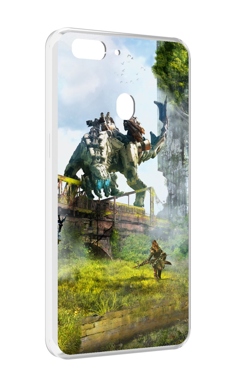 

Чехол MyPads Horizon Zero Dawn для Oppo Realme 2, Прозрачный, Tocco