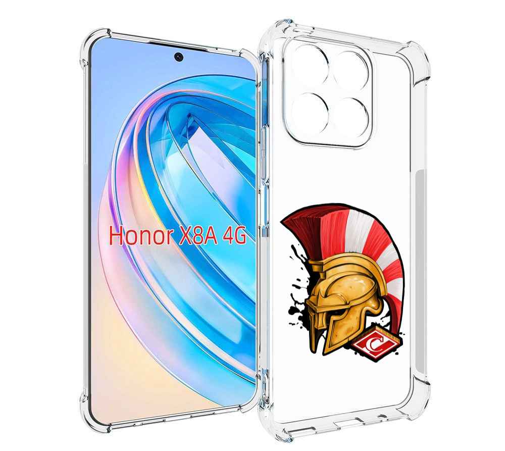 

Чехол MyPads ФК спартак шлем для Honor X8a, Tocco