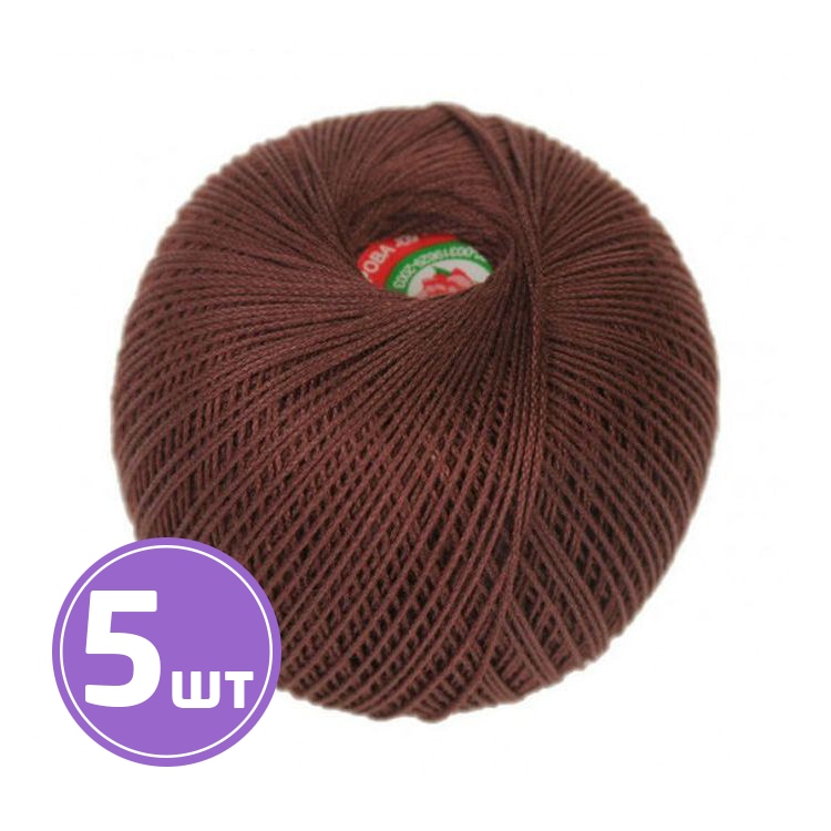 

Пряжа ПНК им.Кирова Роза 5710 шоколад 5 шт. по 50 г, Коричневый