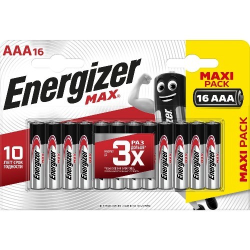 Батарейки Energizer LR03-16BL MAX AAA 16 шт.