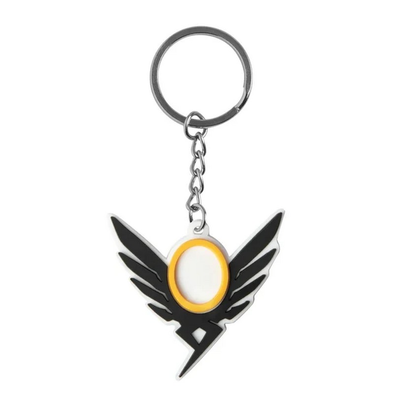 фото Брелок мужской blizzard overwatch mercy flat keychain черный