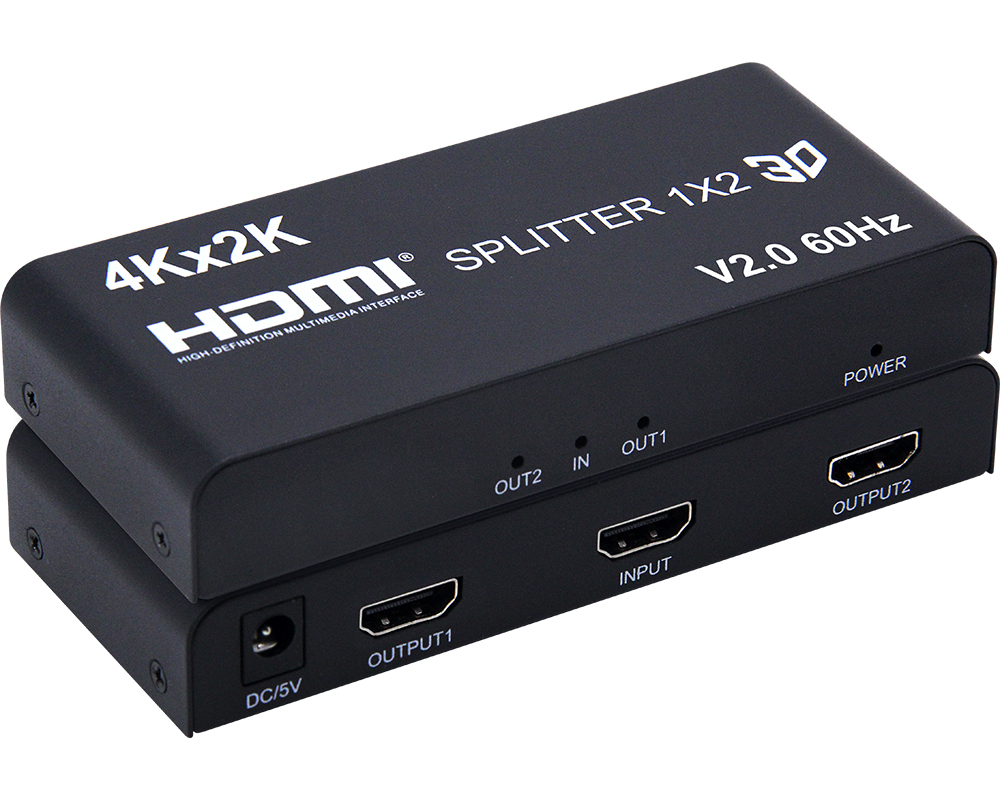 Сплиттер Vconn HDMI 1х2 Mini Ultra HD v-2.0