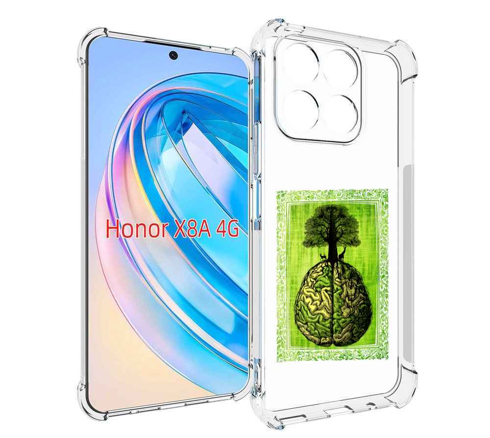 

Чехол MyPads абстракция здоровый мозг для Honor X8a, Tocco