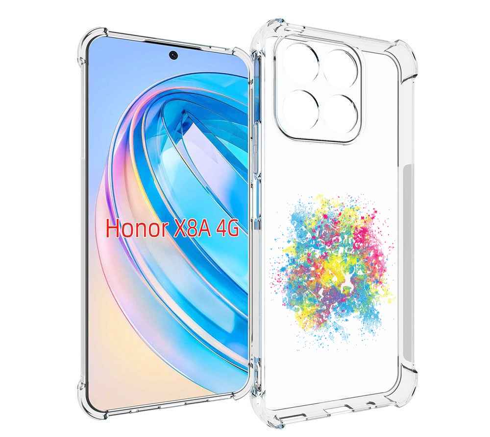 

Чехол MyPads акварель абстракция для Honor X8a, Tocco