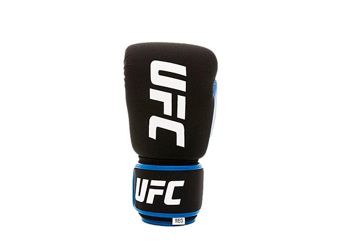 Боксерские перчатки UFC ММА синие, 18 унций