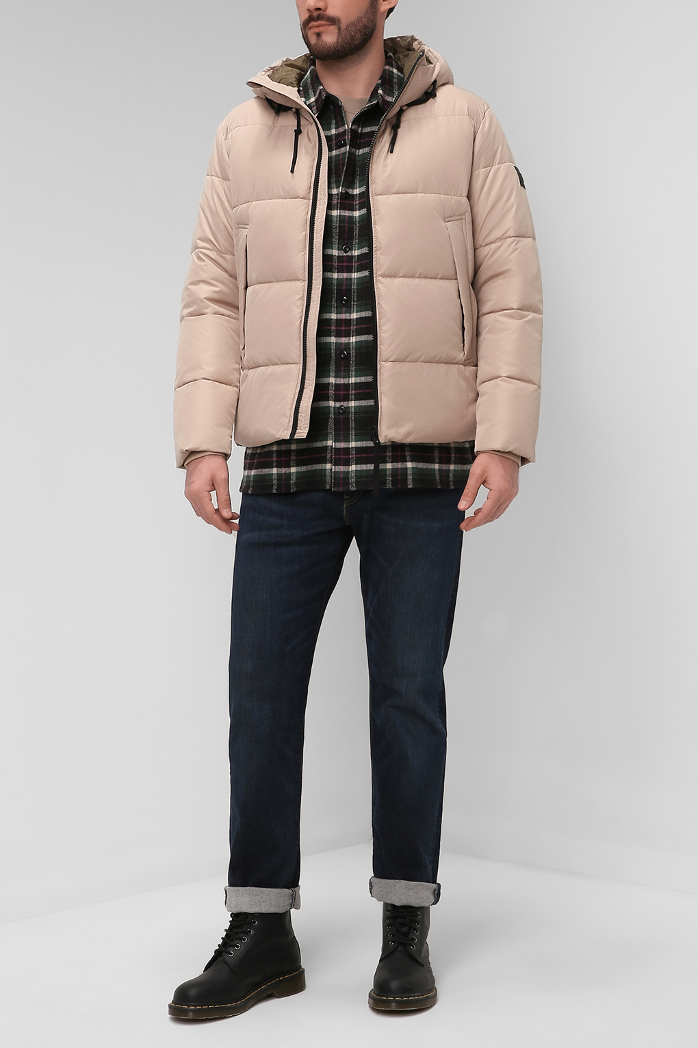 

Куртка мужская Marc O'Polo Denim 169 0821 70172 бежевая M, 169 0821 70172