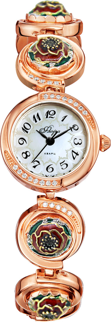 Наручные часы женские Flora 1138S4-B8B1 Мак-2