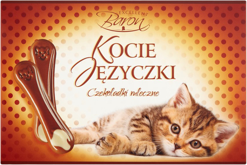 

Шоколадные конфеты Baron Excellent Kocie Jezyczki 100 г