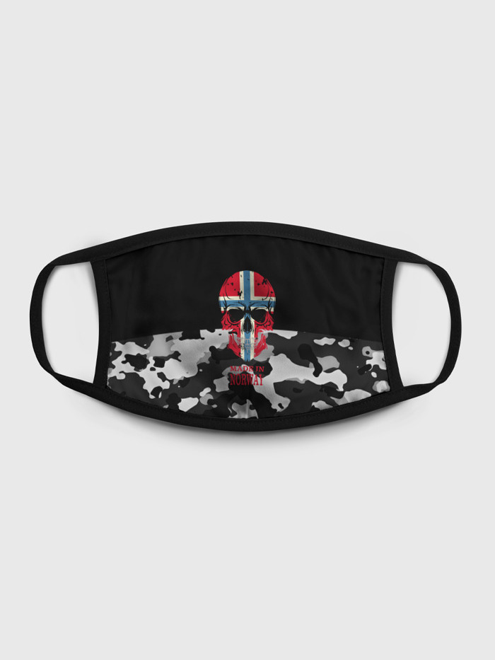 

Многоразовая маска унисекс Burnettie Made In Norway, Разноцветный, Made In Norway