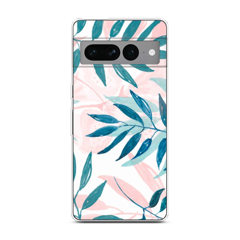 

Чехол Awog на Google Pixel 7 Pro "Акварельные веточки", Разноцветный