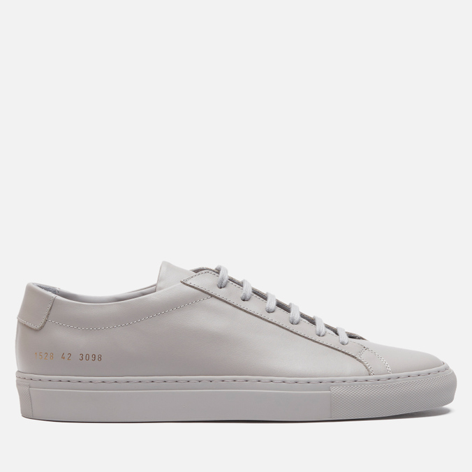 фото Кеды мужские common projects original achilles low серые 46 eu