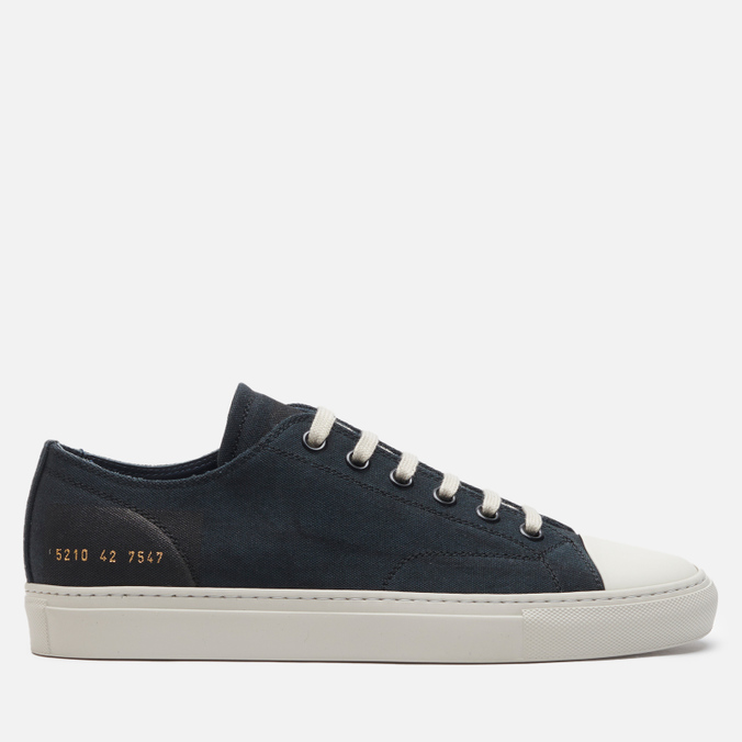 фото Кеды мужские common projects tournament low canvas черные 46 eu