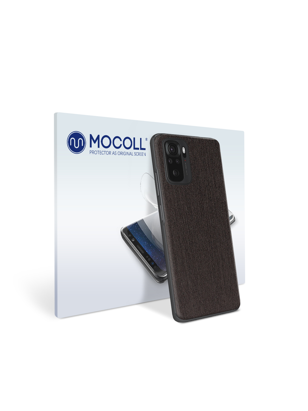 

Пленка защитная MOCOLL для задней панели Xiaomi Redmi Note 10S Дерево Венге