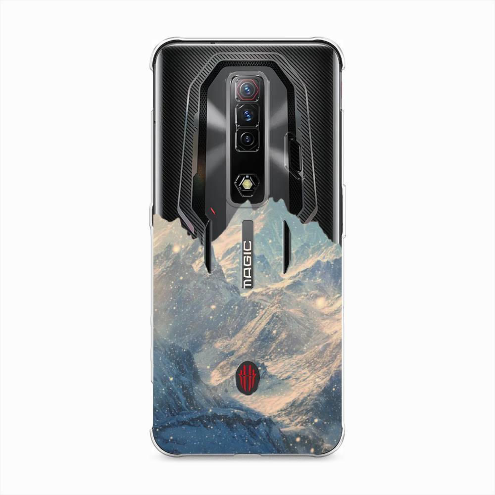 

Чехол Awog на ZTE Nubia Red Magic 7S / ЗТЕ Нубия Ред Мэджик 7С "Горы арт 2", Разноцветный, 136350-10