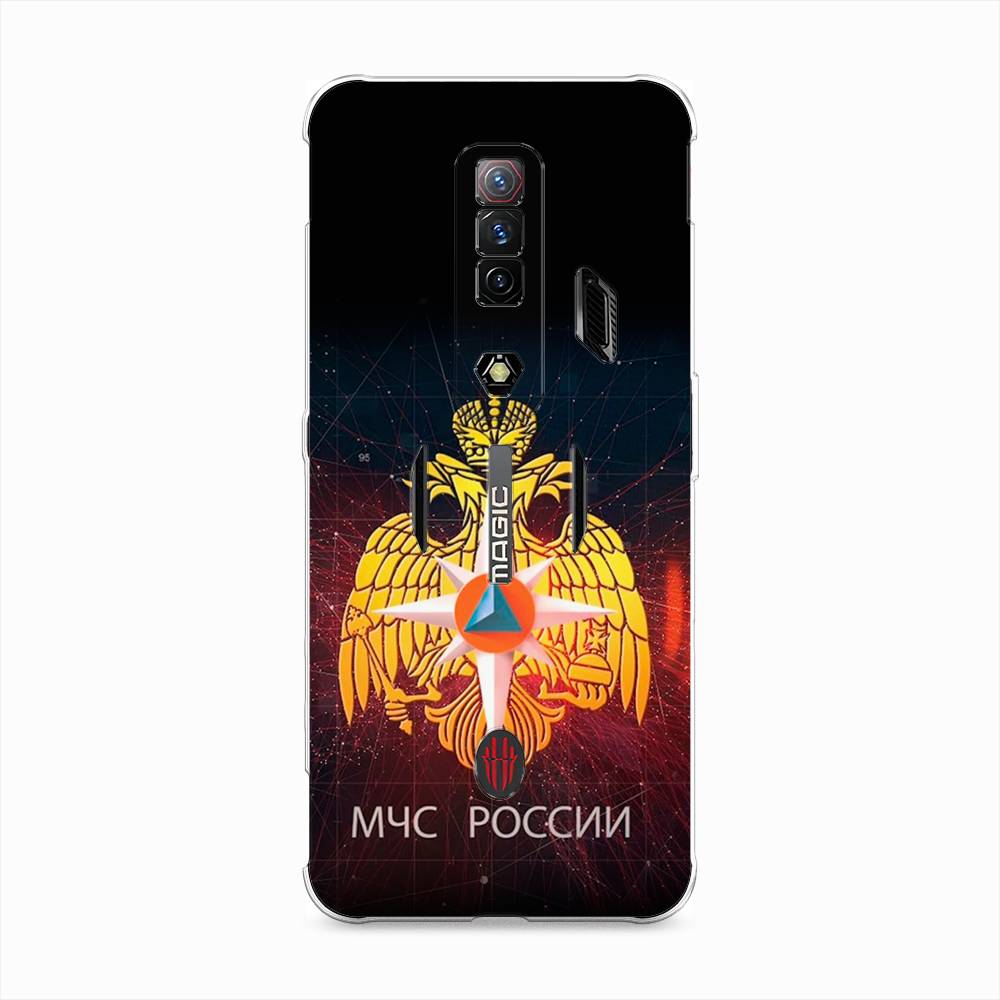 

Чехол Awog на ZTE Nubia Red Magic 7S / ЗТЕ Нубия Ред Мэджик 7С "МЧС России", Разноцветный, 136350-5