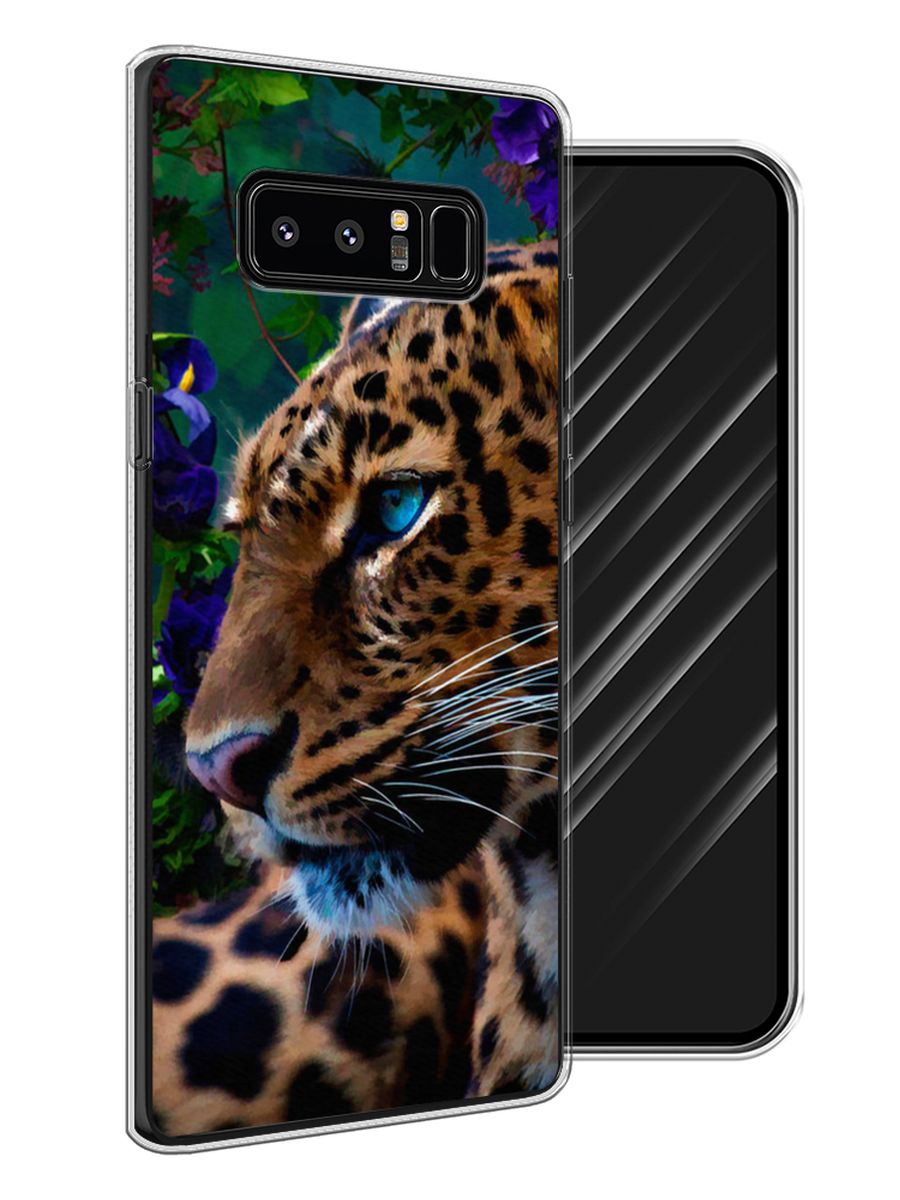 

Чехол Awog на Samsung Galaxy Note 8 "Хищный взгляд", Оранжевый;зеленый;фиолетовый, 25250-1