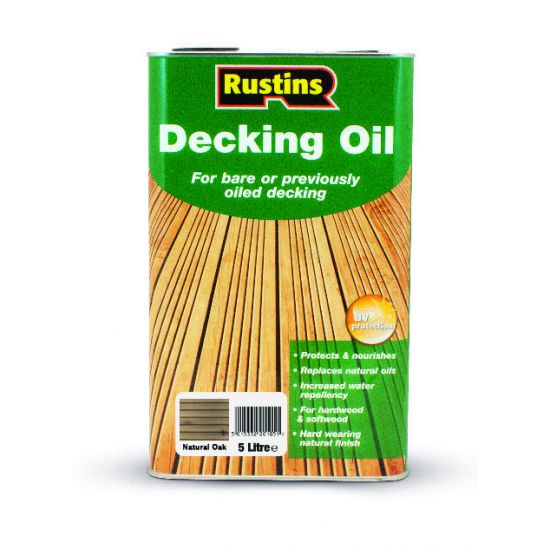 фото Террасное масло rustins decking oil, цвет: натуральная сосна 5 л.