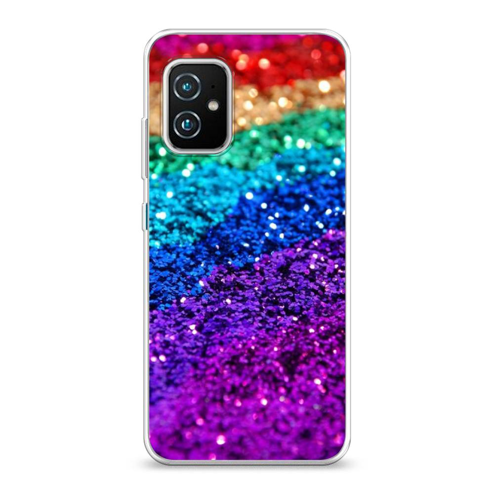 

Чехол Awog "Блестящая радуга рисунок" для Asus ZenFone 8, 44450-3