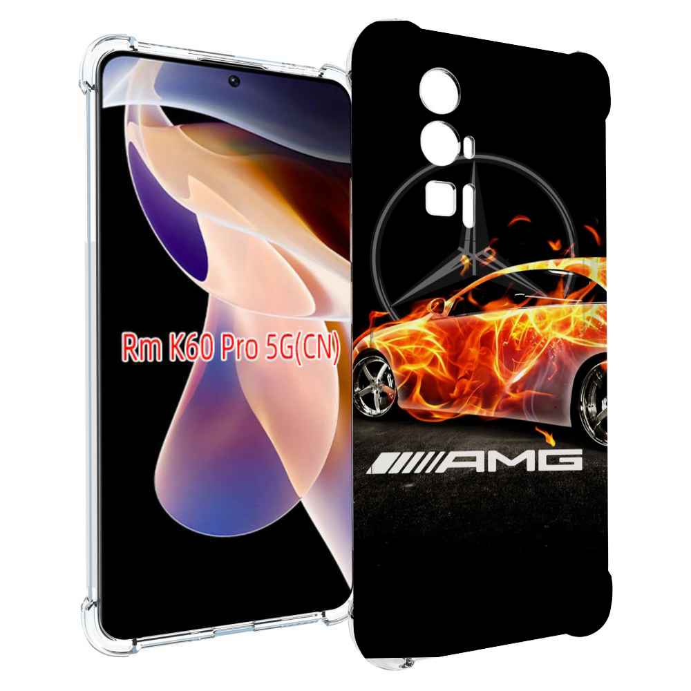 

Чехол MyPads АМГ мужской для Xiaomi Redmi K60 Pro, Прозрачный, Tocco