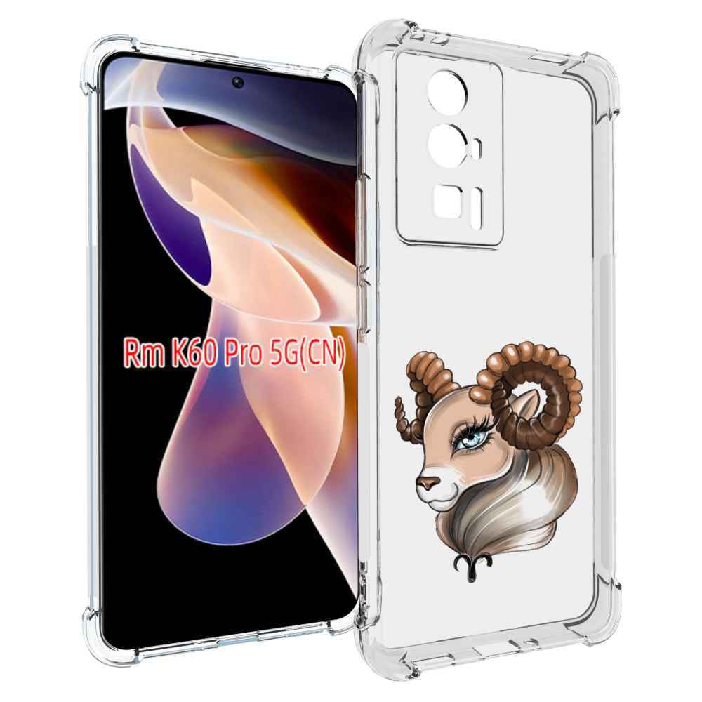 

Чехол MyPads Барашка для Xiaomi Redmi K60 Pro, Прозрачный, Tocco