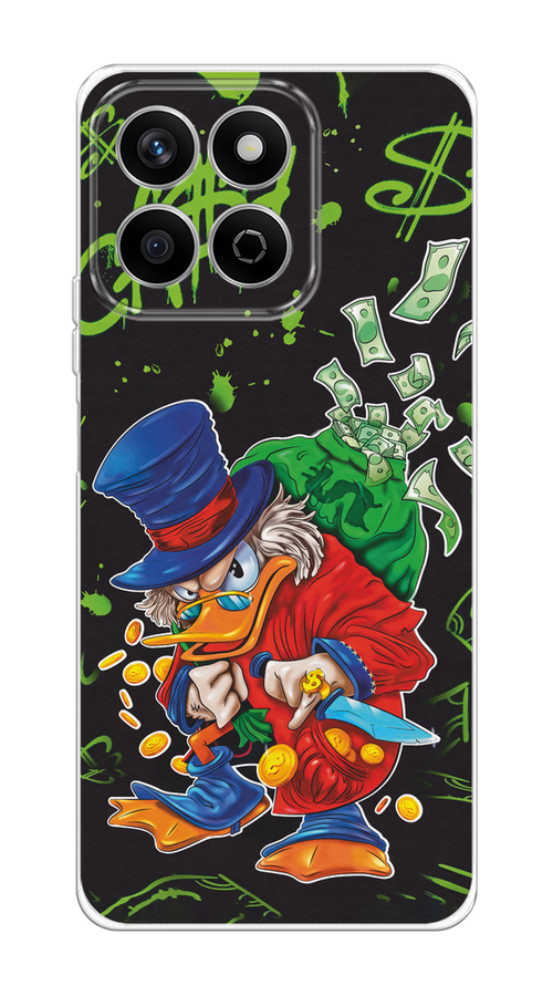 

Чехол на Honor X7c "Скрудж Макдак с мешком денег", Красный;синий;зеленый;черный, 6125250-1