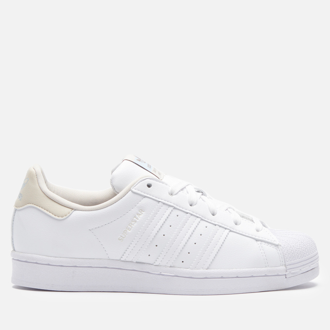 фото Кеды женские adidas originals superstar vegan белые 38.5 eu