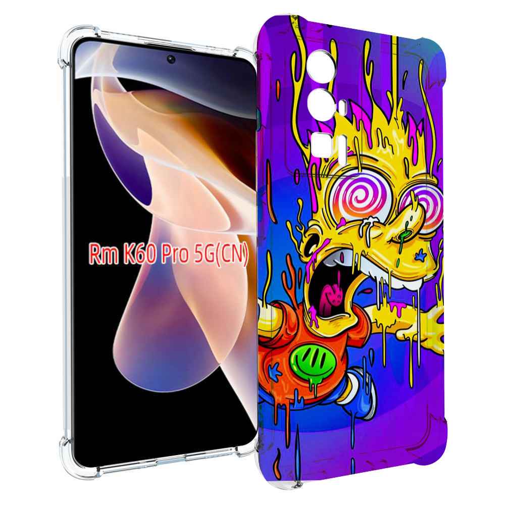 

Чехол MyPads Барт-арт-стрит для Xiaomi Redmi K60 Pro, Прозрачный, Tocco
