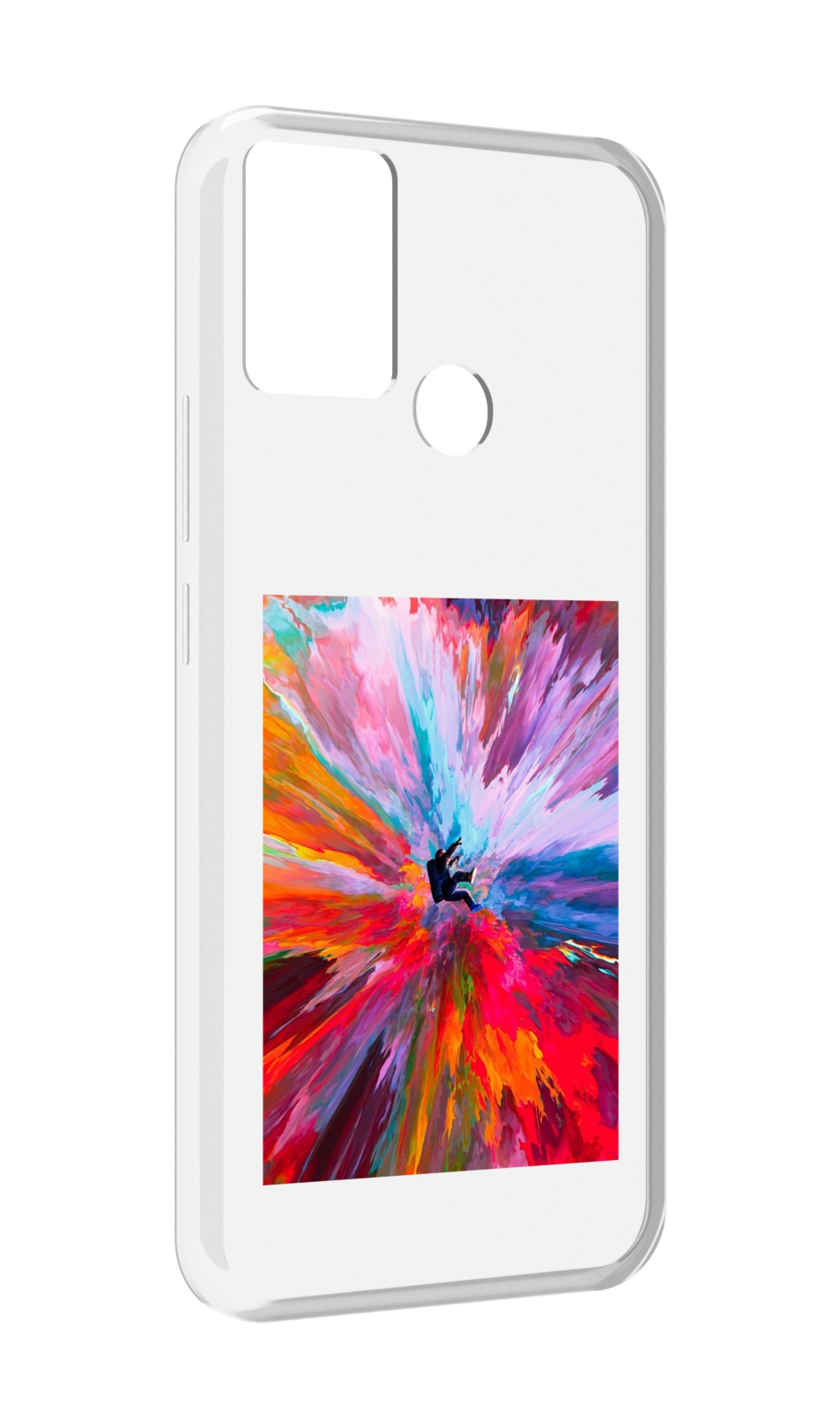 

Чехол MyPads красочный астранавт для Infinix Hot 11 Play, Прозрачный, Tocco