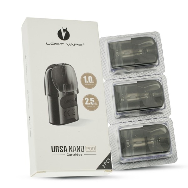 

Картридж Lost Vape Ursa Nano (Nano, Baby, Nano Pro) с испарителем, 1.0 Ом