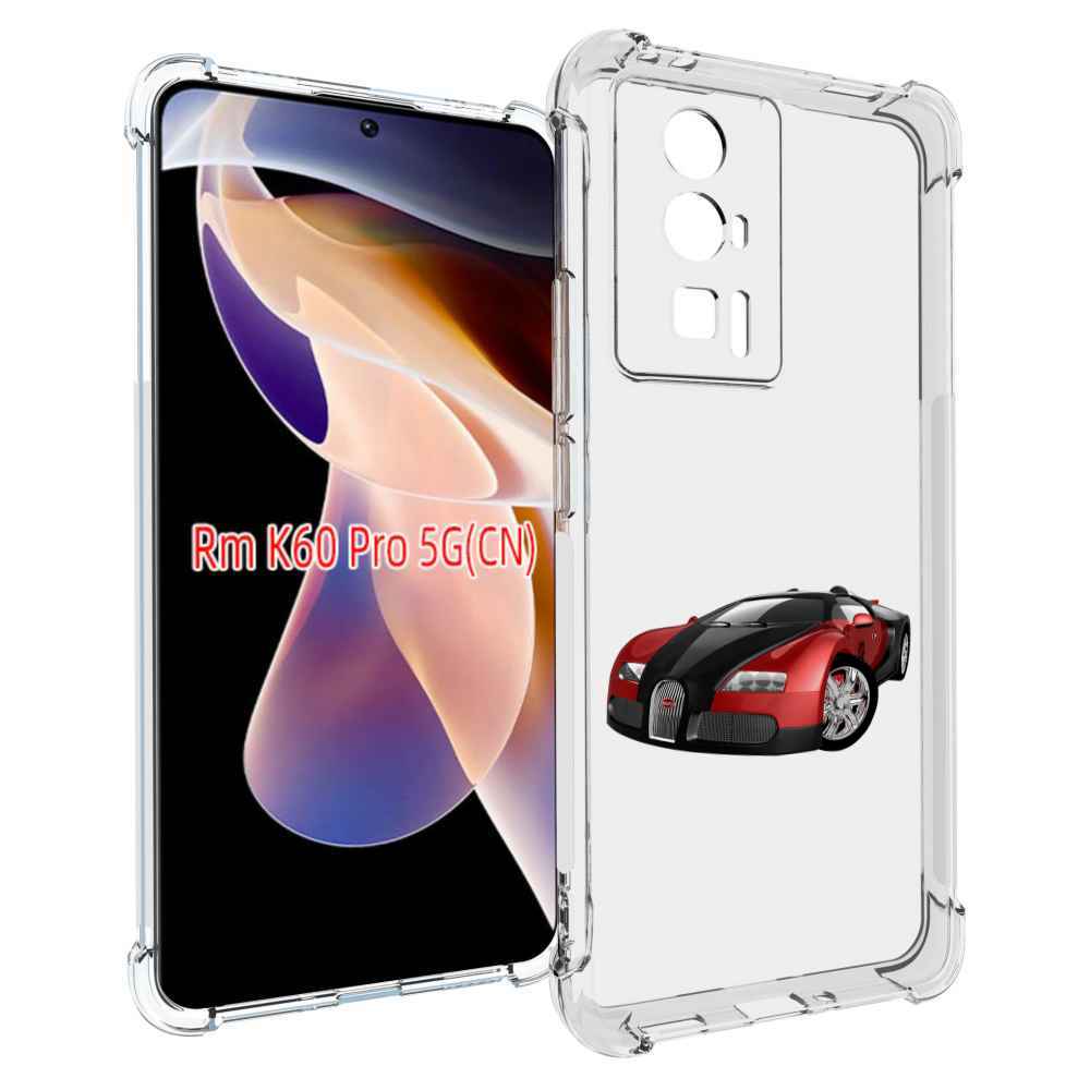 

Чехол MyPads Бука мужской для Xiaomi Redmi K60 Pro, Прозрачный, Tocco