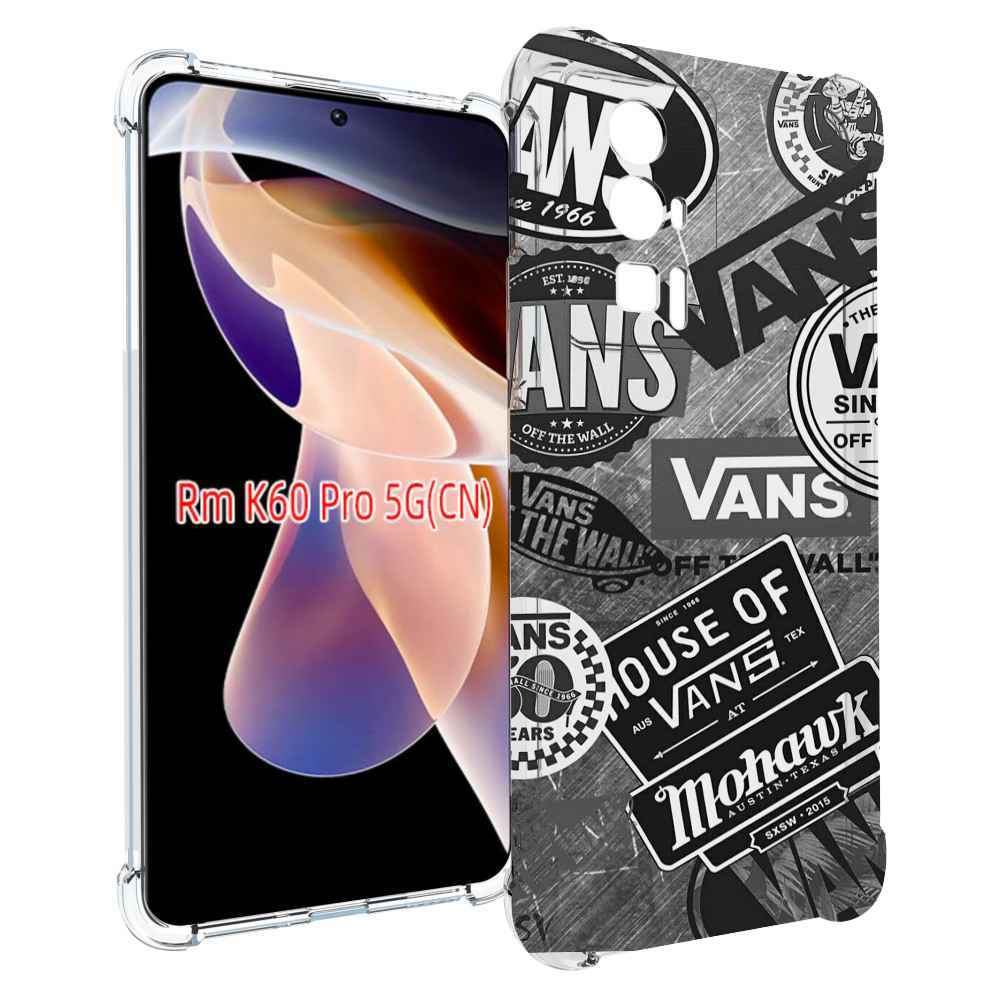 

Чехол MyPads Ванс-постер для Xiaomi Redmi K60 Pro, Прозрачный, Tocco