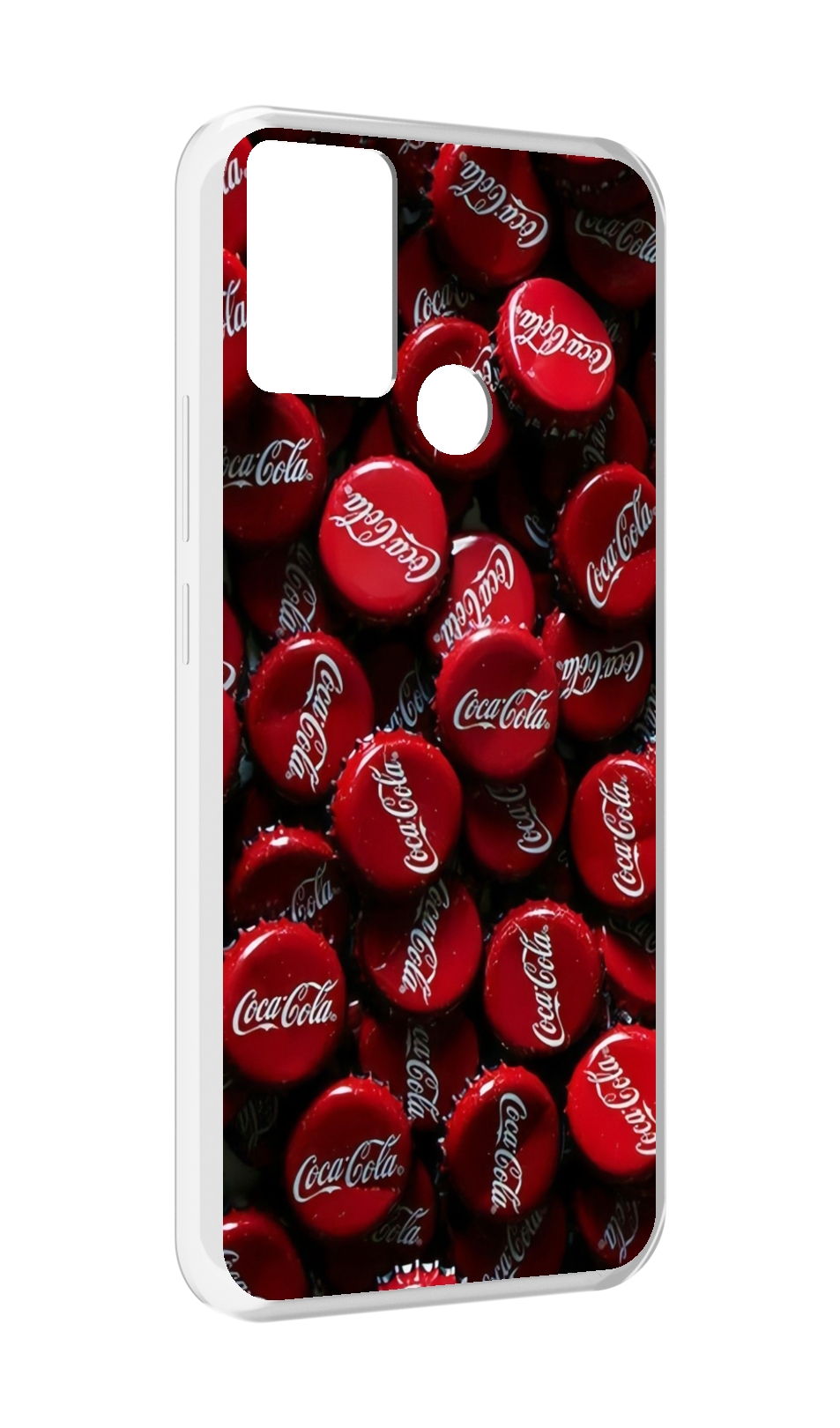 

Чехол MyPads крышки от кокаколы для Infinix Hot 11 Play, Прозрачный, Tocco