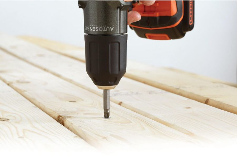 

Дрель-шуруповерт BLACK+DECKER ASD18KB-QW 1.5Ач, с двумя аккумуляторами