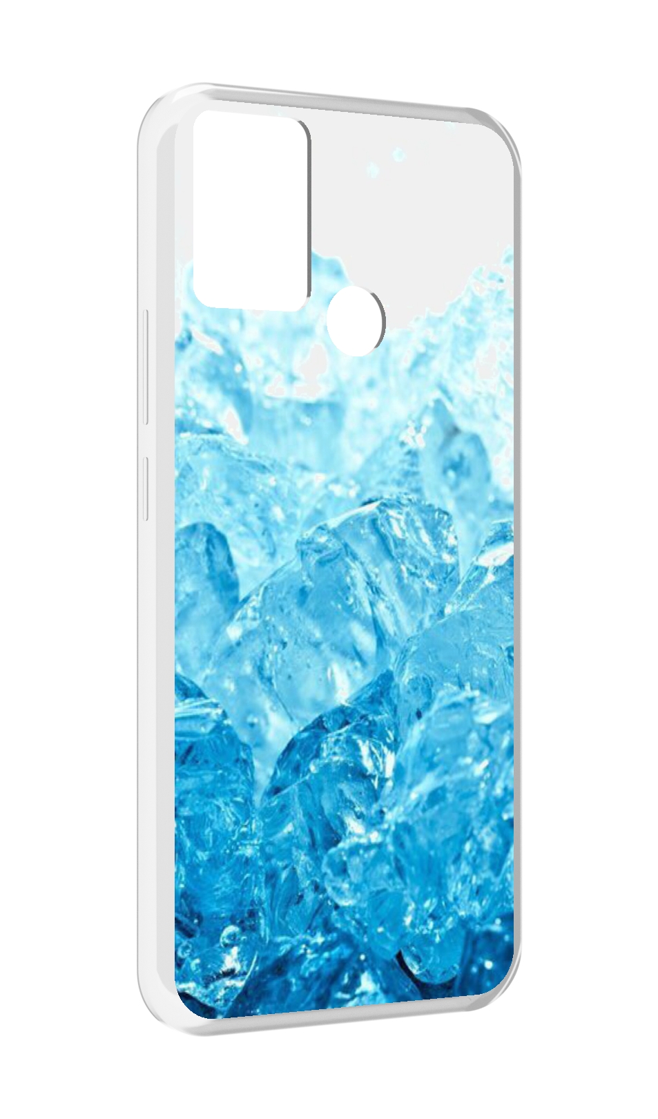 

Чехол MyPads кусочки-льда для Infinix Hot 11 Play, Прозрачный, Tocco