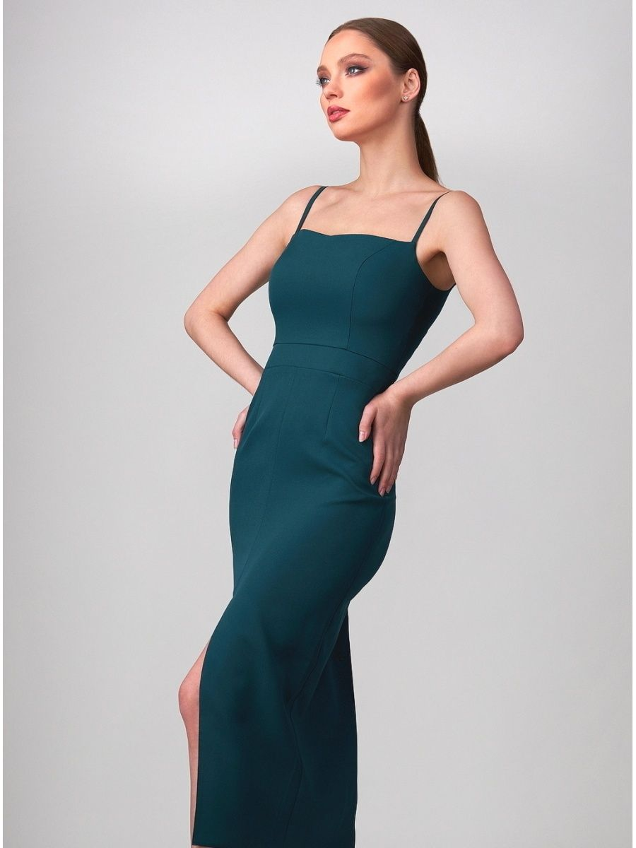 Платье женское Riccardo Bruni Tiffany зеленое M