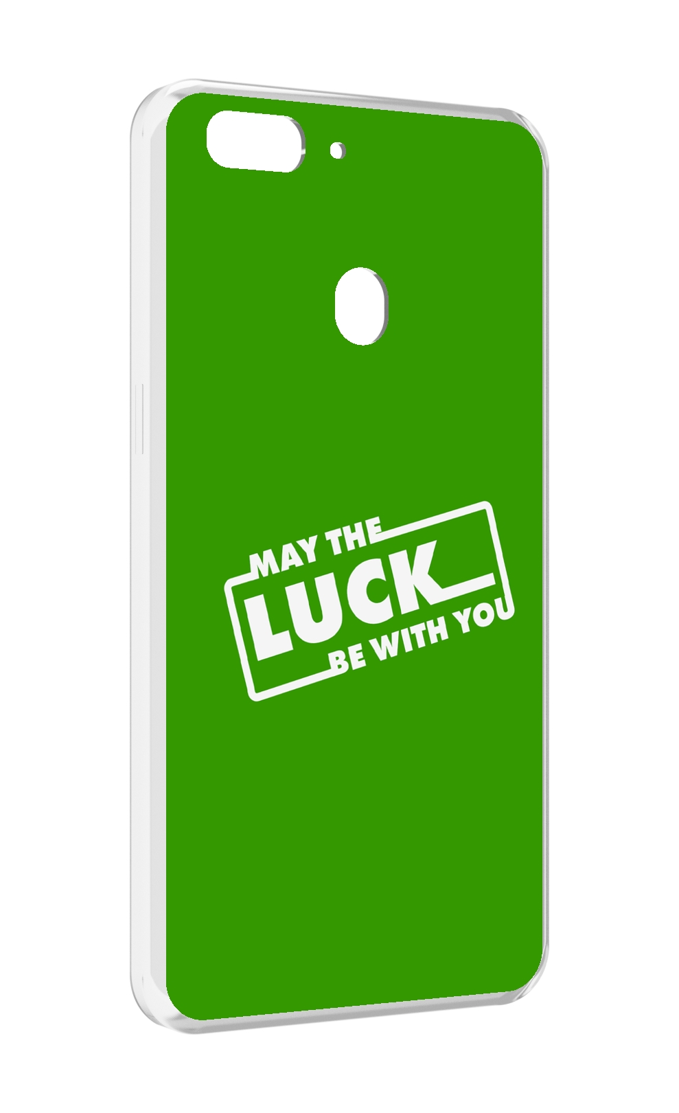 

Чехол MyPads Luck green для Oppo Realme 2, Прозрачный, Tocco