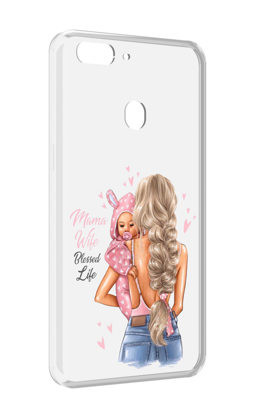 

Чехол MyPads Mama-wibe для Oppo Realme 2, Прозрачный, Tocco