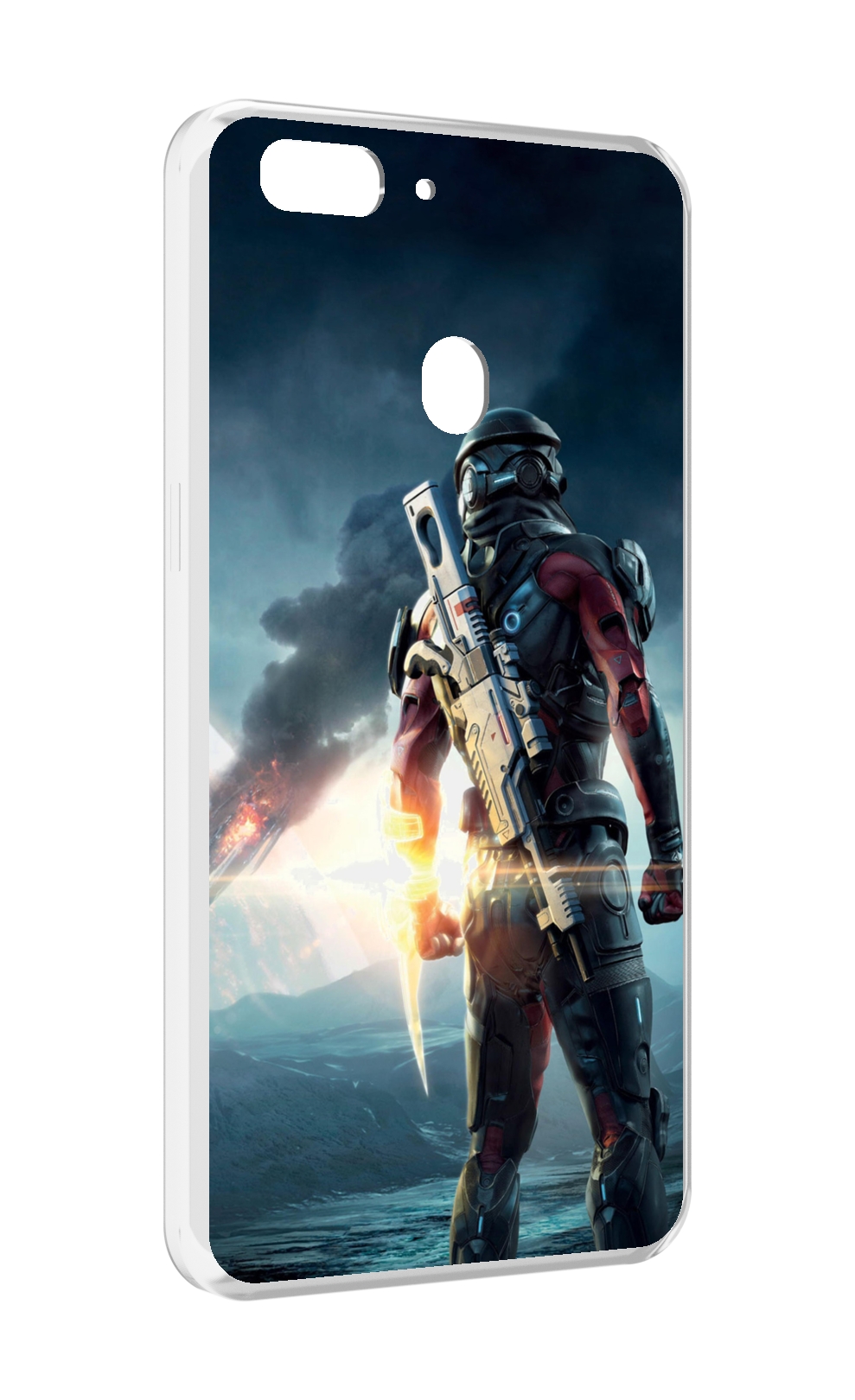

Чехол MyPads Mass Effect Andromeda Ryder для Oppo Realme 2, Прозрачный, Tocco