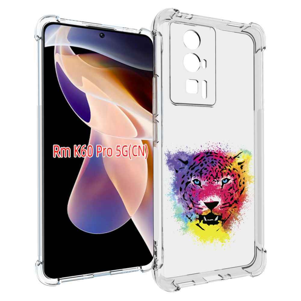 

Чехол MyPads Гепард для Xiaomi Redmi K60 Pro, Прозрачный, Tocco