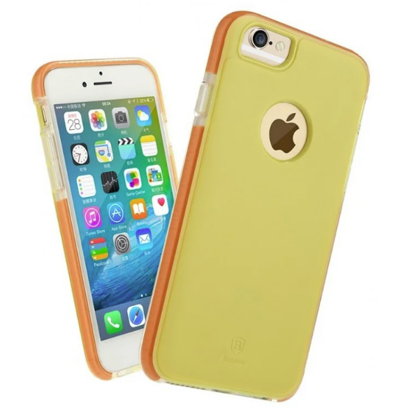

Чехол Baseus для iPhone 6 Jump case жёлтый, Чехол iPhone 6 Baseus Jump case