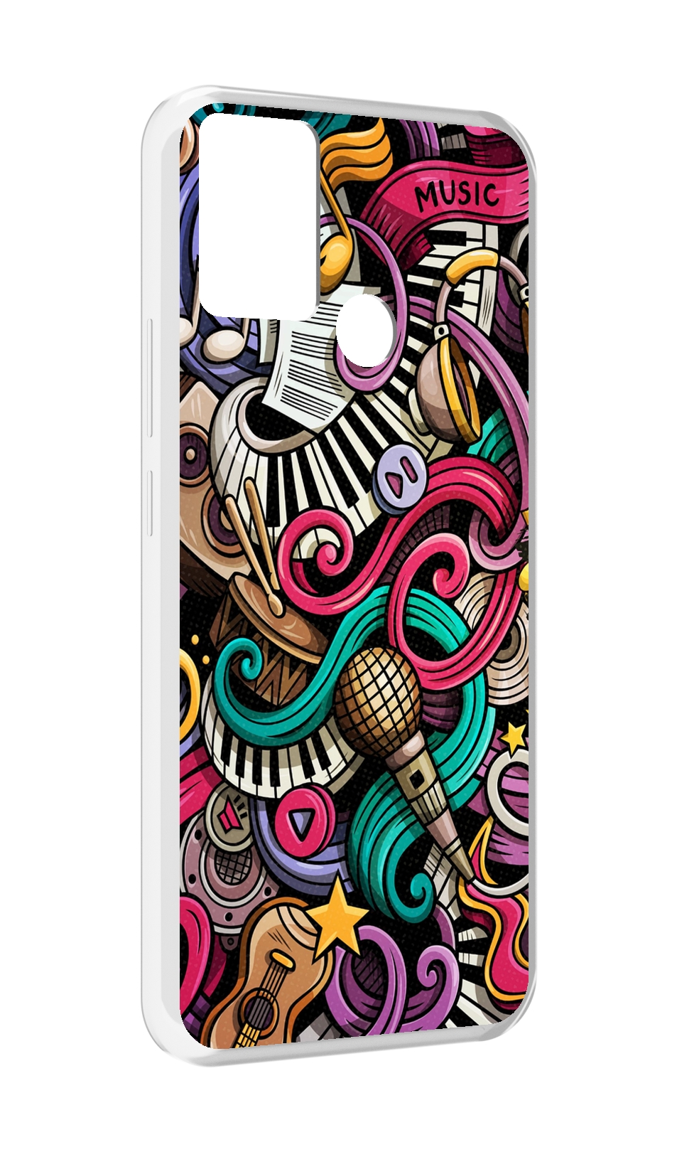 

Чехол MyPads любимая-музыка для Infinix Hot 11 Play, Прозрачный, Tocco
