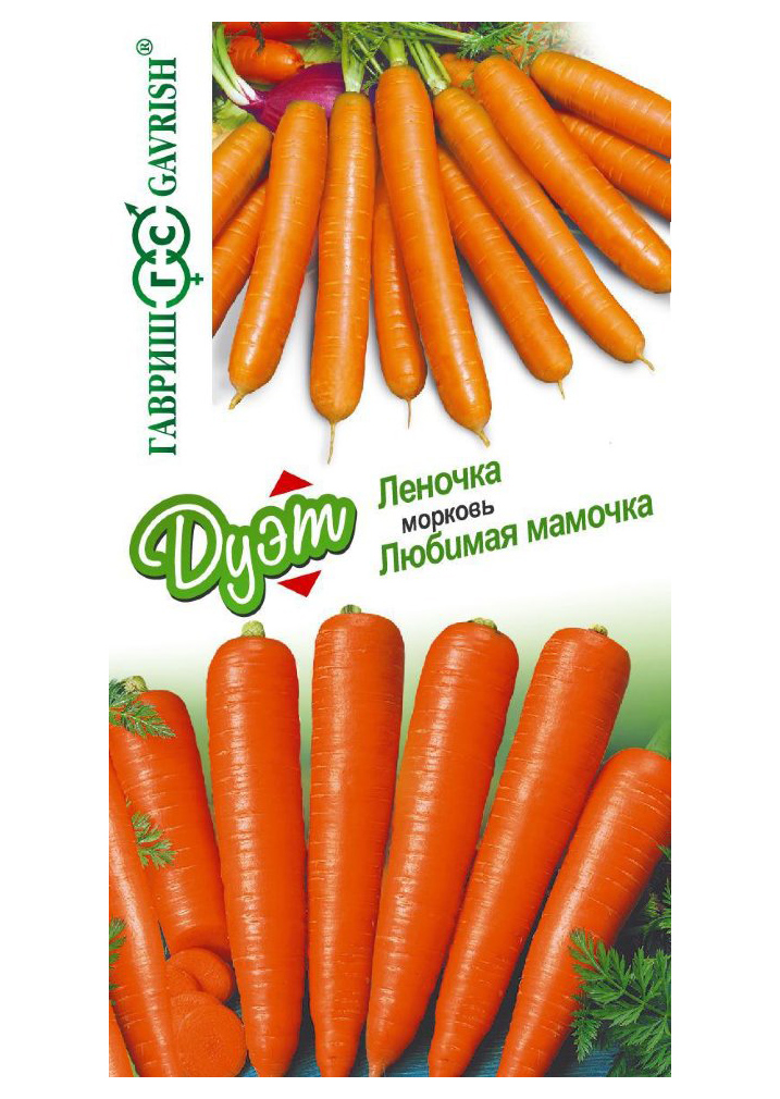 

Семена морковь Гавриш Леночка любимая мамочка 1999947828 1 уп.
