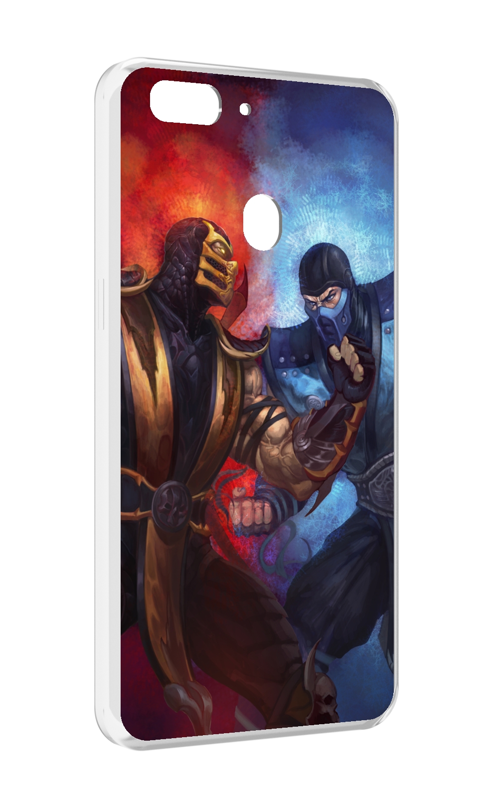 

Чехол MyPads Mortal Kombat art для Oppo Realme 2, Прозрачный, Tocco