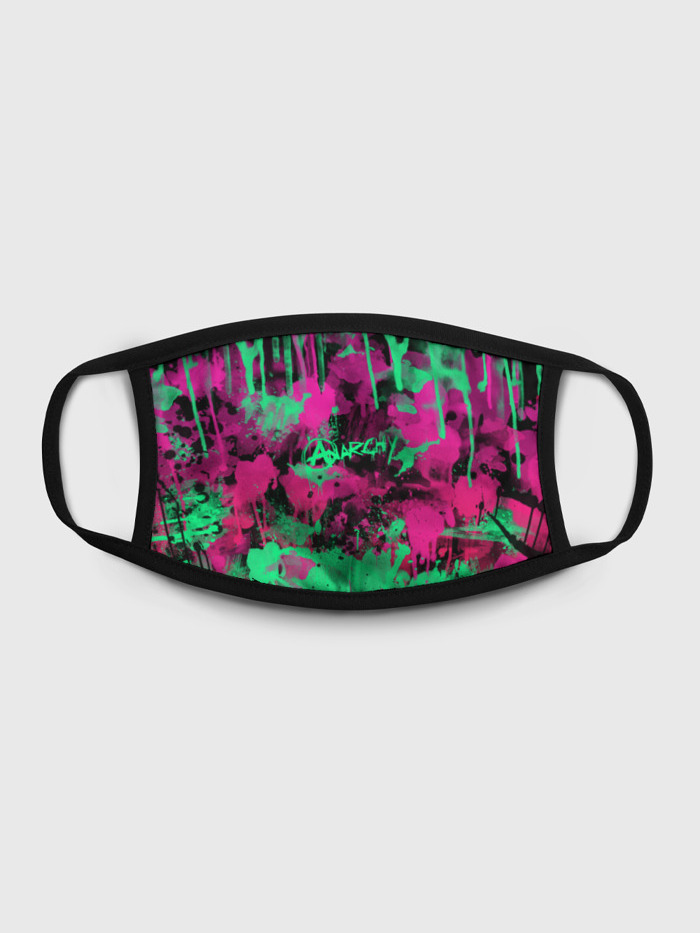 

Многоразовая маска унисекс Burnettie Neon Revolution, Разноцветный, Neon Revolution