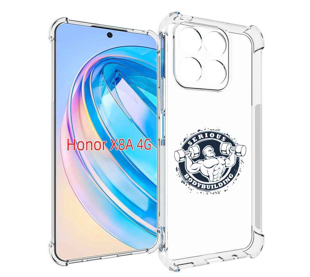 

Чехол MyPads бодибилдинг воля к победе для Honor X8a, Tocco