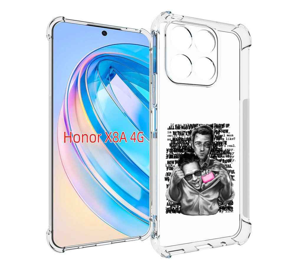 

Чехол MyPads бойцовский клуб для Honor X8a, Tocco