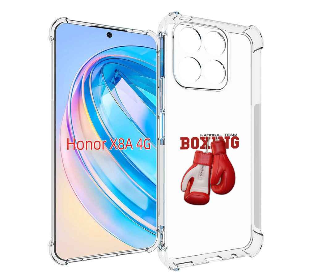 

Чехол MyPads боксерские перчатки для Honor X8a, Tocco