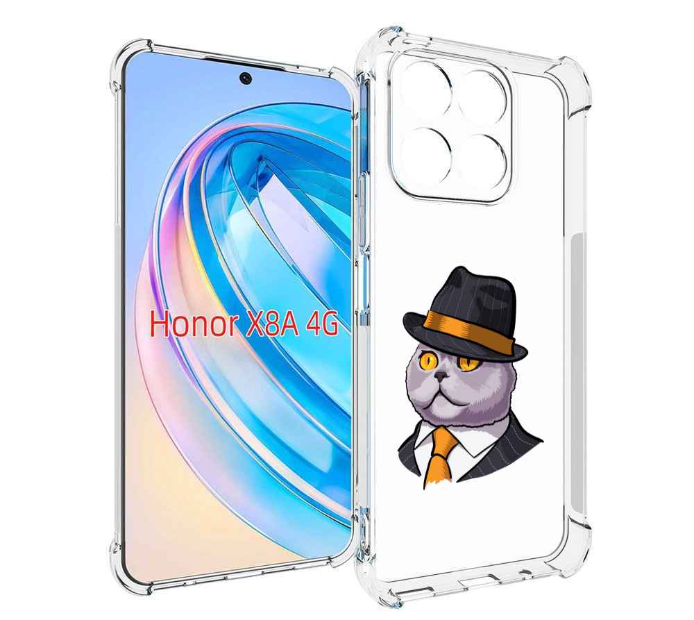 

Чехол MyPads британец для Honor X8a, Tocco